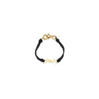 Black Calf Leather Bos Taurus Bracelet