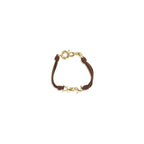 Bicolor Calf Leather Bos Taurus Bracelet