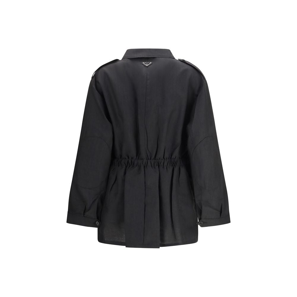 Black Mohair Coat