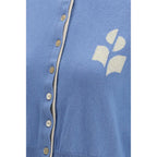 Blue Cotton Cardigan