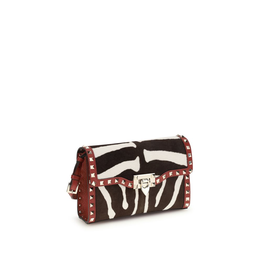 Multicolor Calf Leather Bos Taurus Shoulder Bag