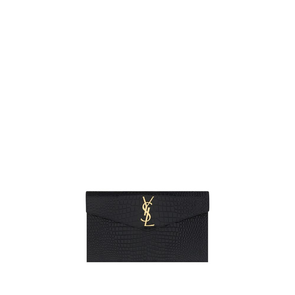 Accessoires en cuir de veau noir Bos Taurus