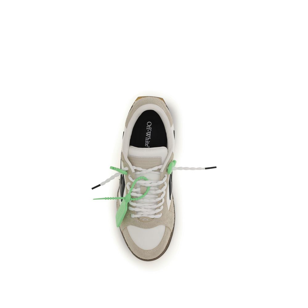 Multicolor Calf Leather Bos Taurus Low Top Sneakers