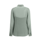 Bicolor Silk Shirt