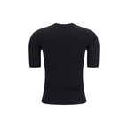 Black Viscose T-Shirt