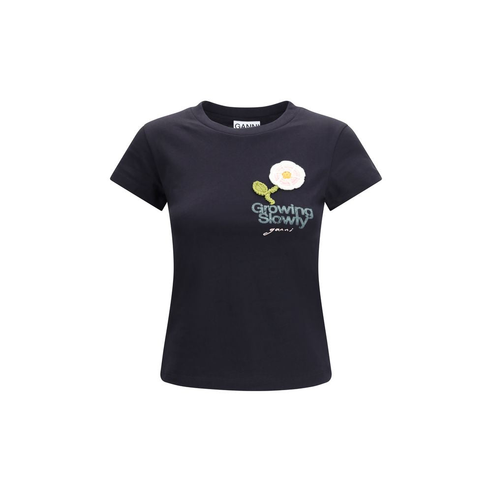 T-shirt en coton noir