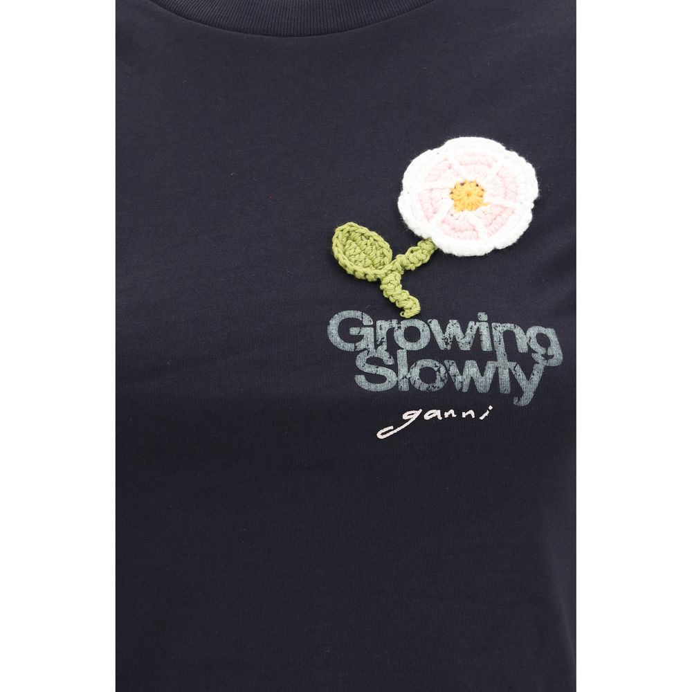 T-shirt en coton noir