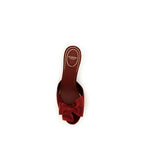 Multicolor Calf Leather Bos Taurus Flat Sandals