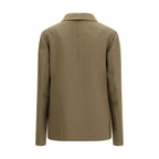 Brown Viscose Blazer