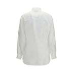 White Lyocell Dress Shirt