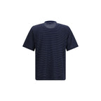 T-shirt en coton bleu