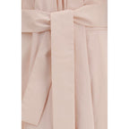 Multicolor Polyester Long Dress