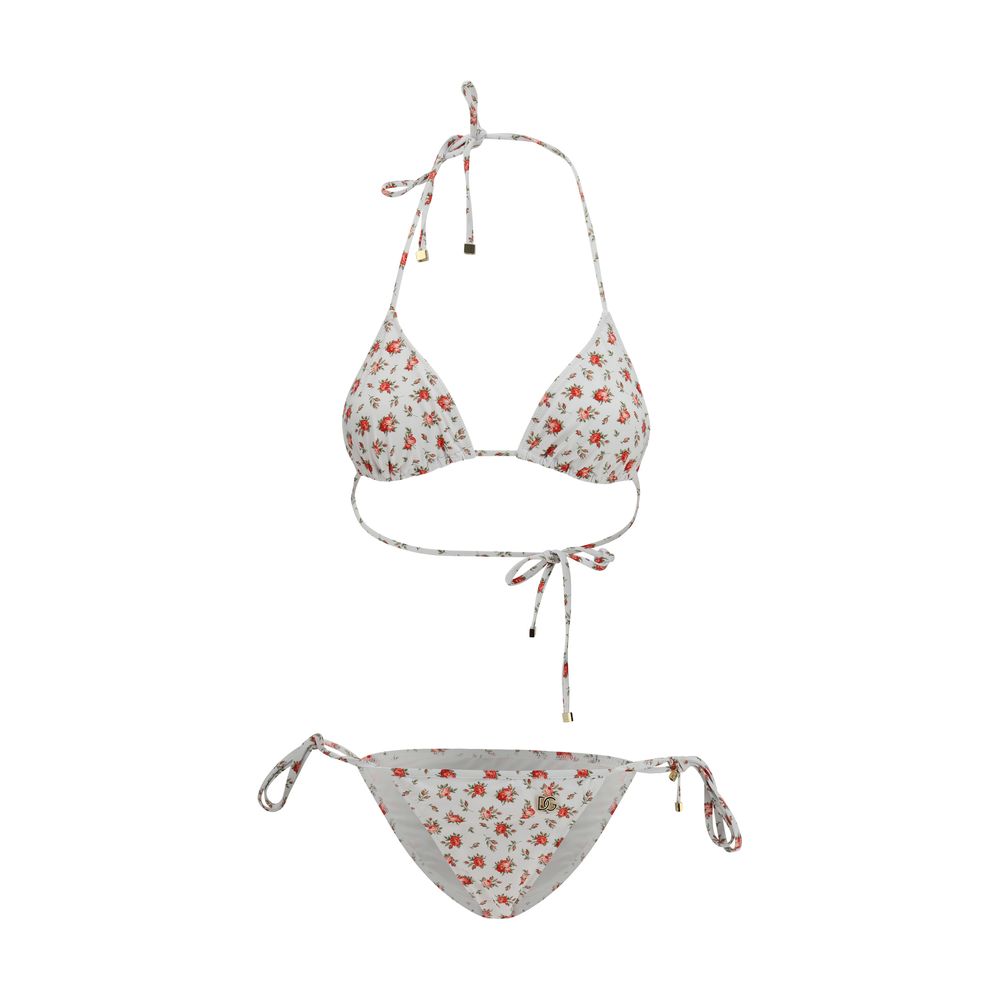 White Nylon Bikini