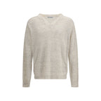 Beige Linen Sweatshirt