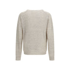 Beige Linen Sweatshirt