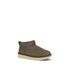 Brown Leather Ankle Boots