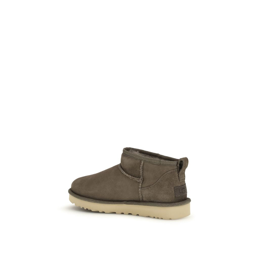 Brown Leather Ankle Boots