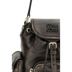 Brown Calf Leather Bos Taurus Backpack