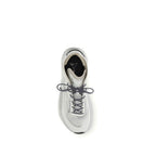 White Fabric Athletic Sneakers