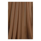 Brown Polyamide Casual Dress