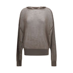 Gray Cashmere Hoodie
