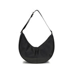 Sac à bandoulière en cuir de veau noir Bos Taurus