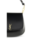 Black Calf Leather Bos Taurus Handbag