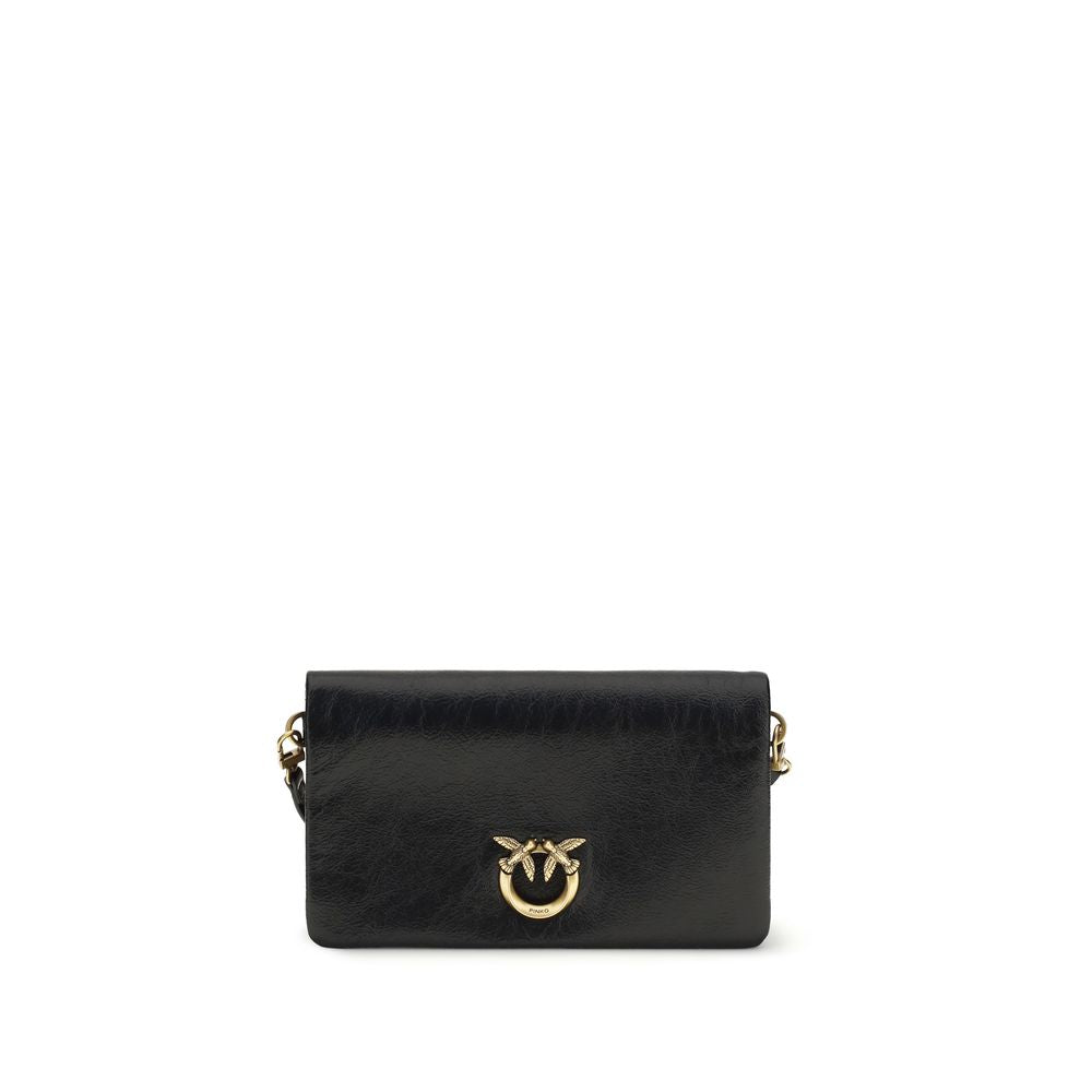 Black Calf Leather Bos Taurus Shoulder Bag