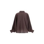 Brown Cotton Shirt