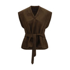 Brown Cotton Blouse