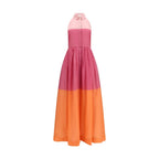 Multicolor Cotton Casual Dress