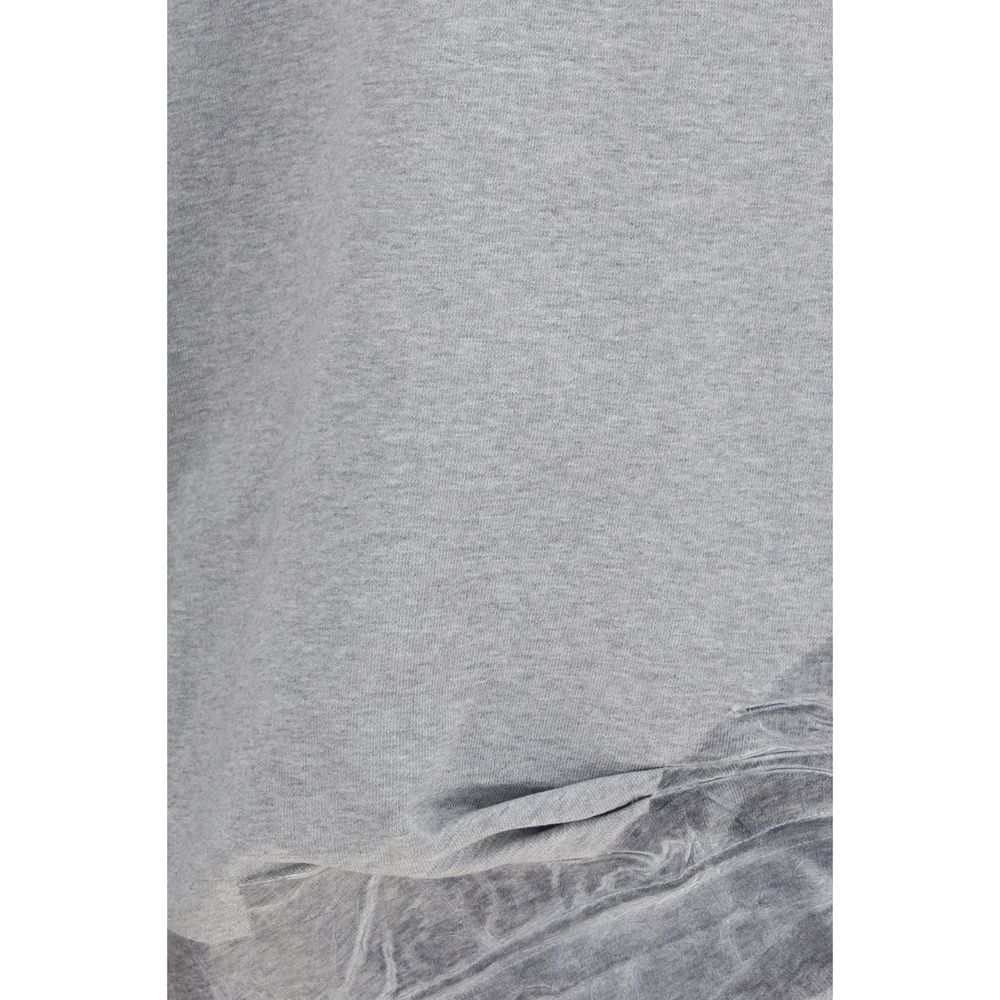 Sweat-shirt gris en coton