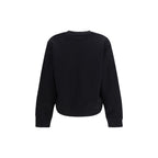 Black Cotton Sweatshirt
