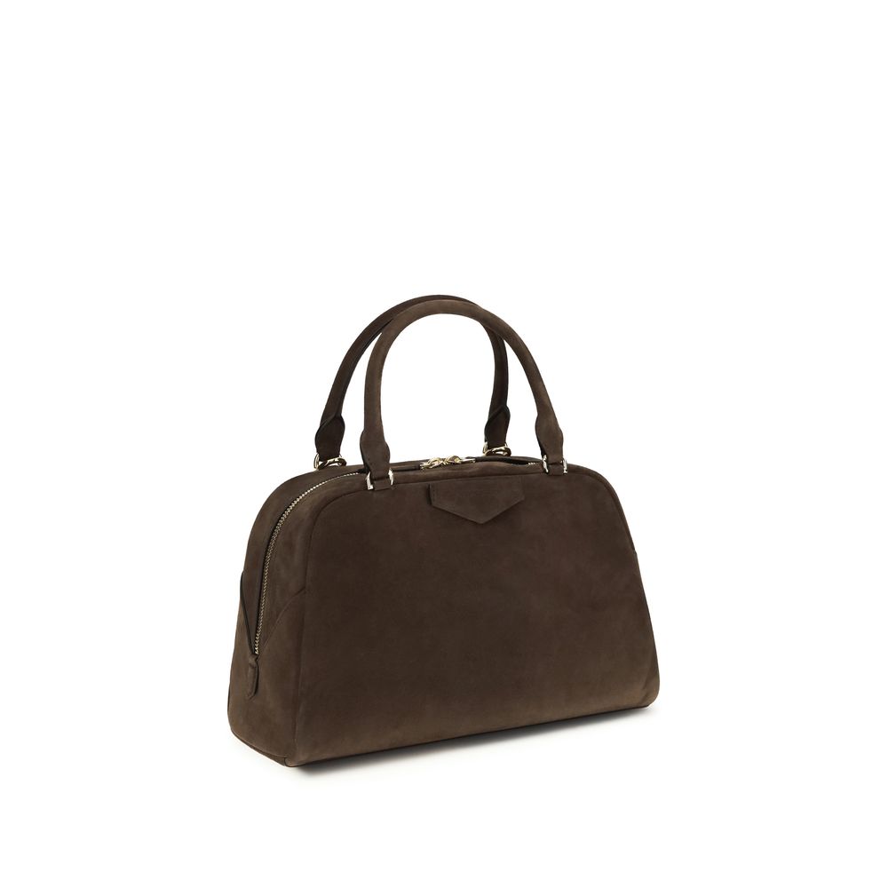 Sac à main en cuir de veau marron Bos Taurus