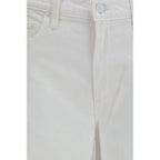 White Cotton Jeans Denim