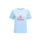 Blue Cotton T-Shirt