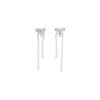 Silver Brass Earrings