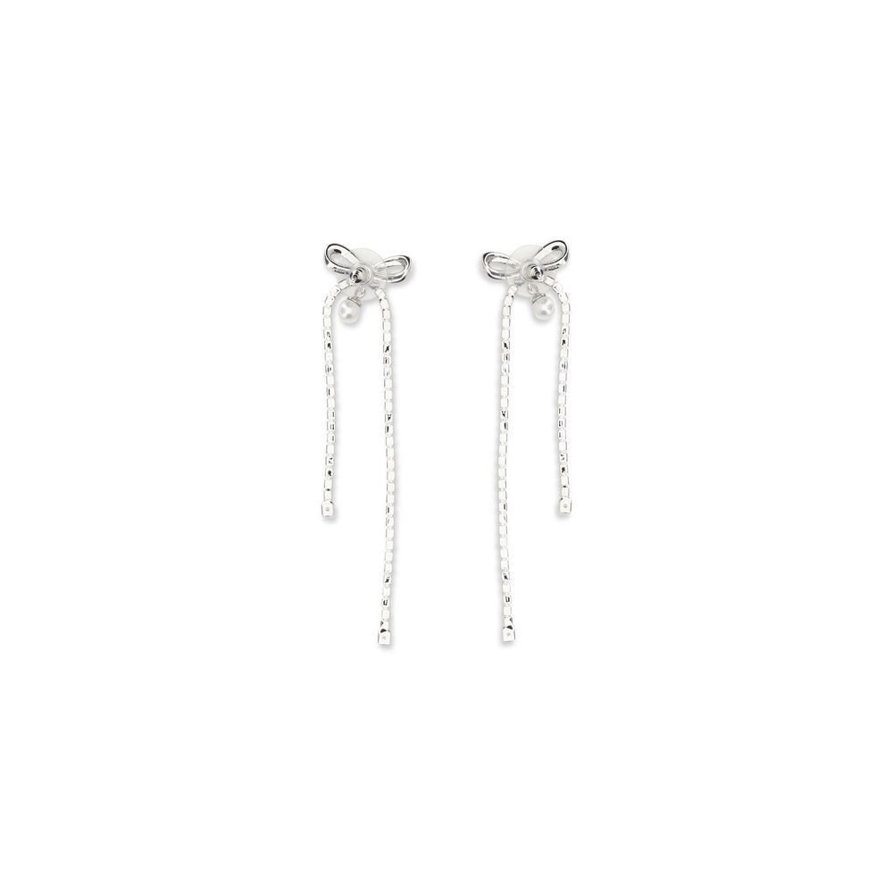 Silver Brass Earrings