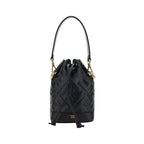 Black Calf Leather Bos Taurus Backet Bag