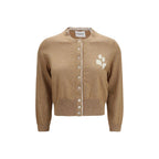 Beige Cotton Cardigan