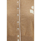 Beige Cotton Cardigan