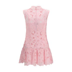 Multicolor Polyester Casual Dress
