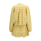 Bicolor Cotton Casual Dress