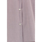 Multicolor Cotton Casual Pants