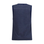 Blue Cotton Tank Tops