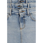 Blue Denim Skirt