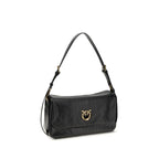 Black Calf Leather Bos Taurus Shoulder Bag