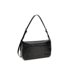Black Calf Leather Bos Taurus Shoulder Bag