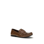 Brown Lamb Ovis Aries Aries Slip-On Loafers