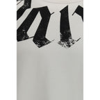 White Cotton Sweatshirt